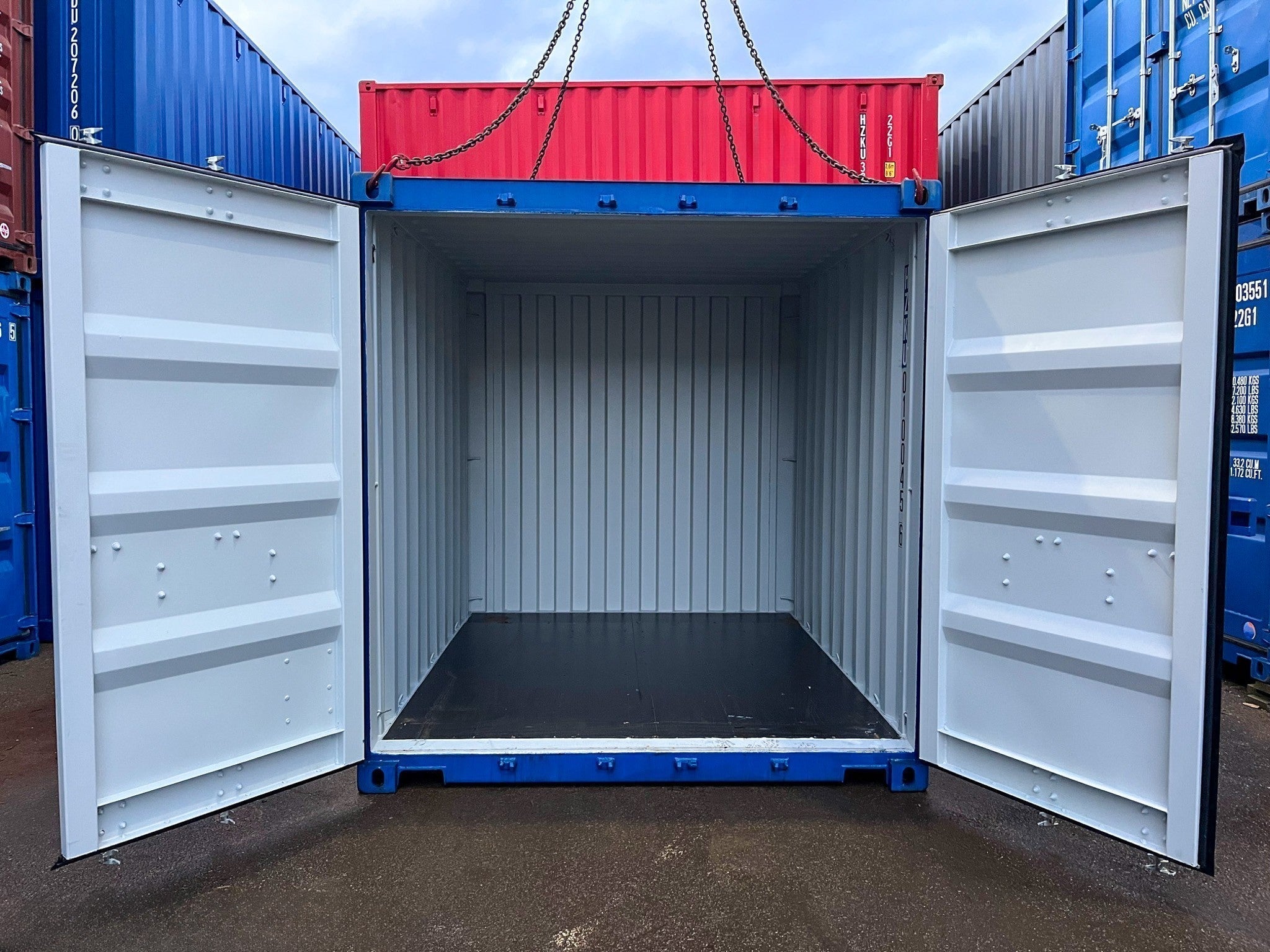 IICL6 10' (3 m) Traktorcontainer auf Lager, HZKU 010 045-6