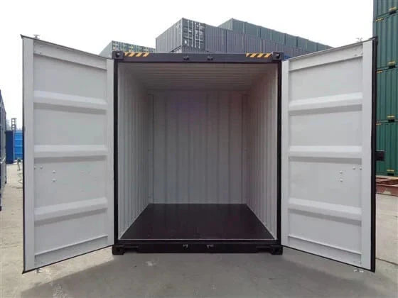 10-Fuß-High-Cube-Seecontainer, schwarz - Neu