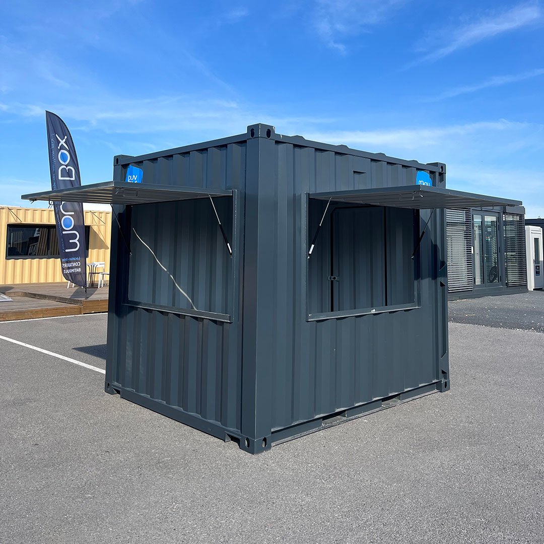 Büro im 10-Fuß-HC-Seecontainer