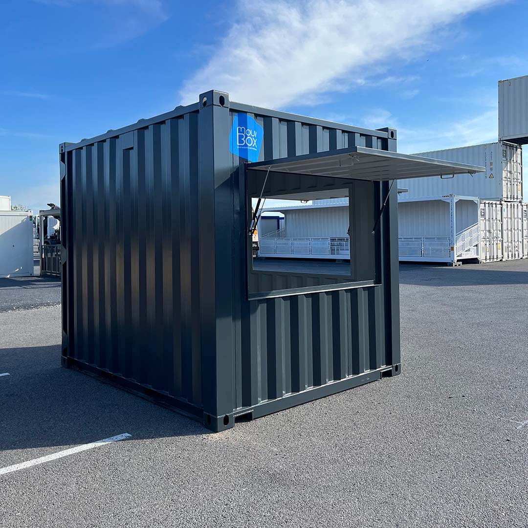 Büro im 10-Fuß-HC-Seecontainer