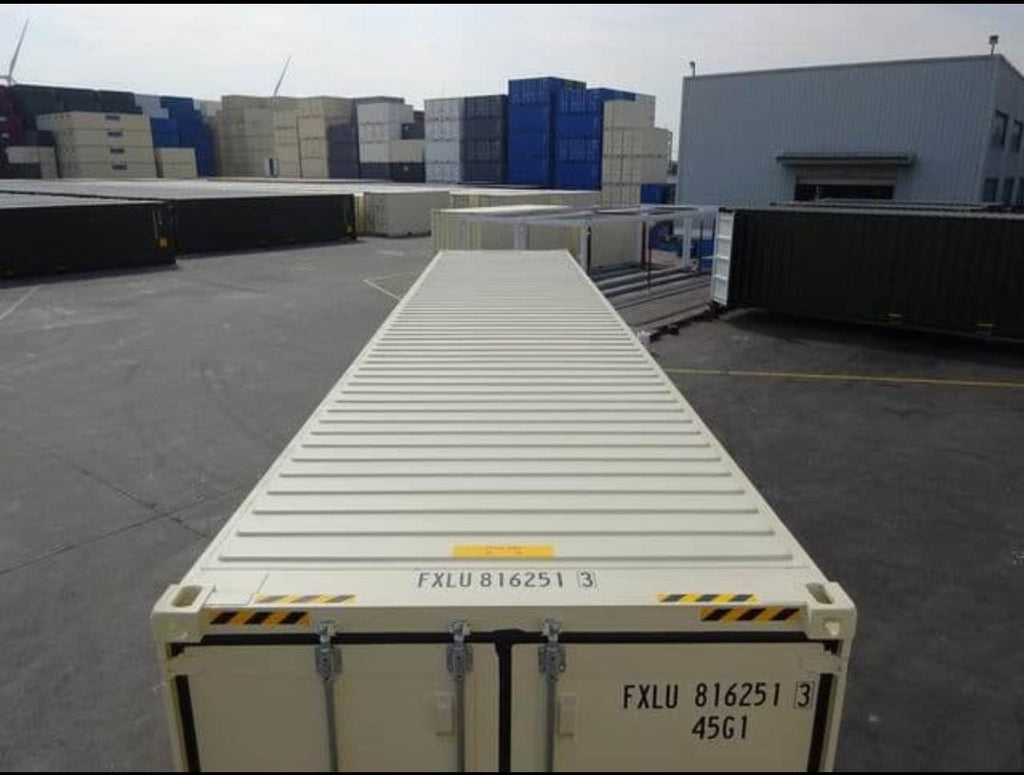 40-Fuß-HC-Seecontainer, Erstnutzung, Doppeltür