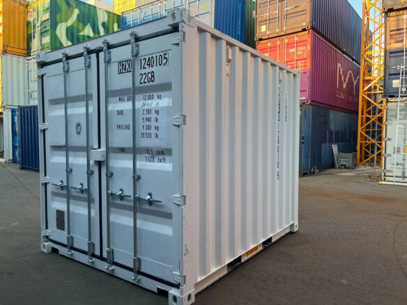 10' IICL Grade 6 Seecontainer, HZKU 124 010-5
