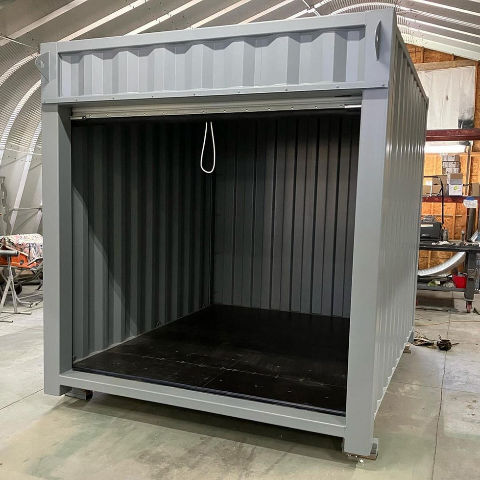 Modifizierter 10-Fuß-Seecontainer