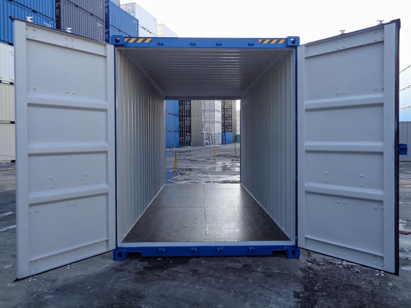 20-Fuß-HC-Doppeltürcontainer