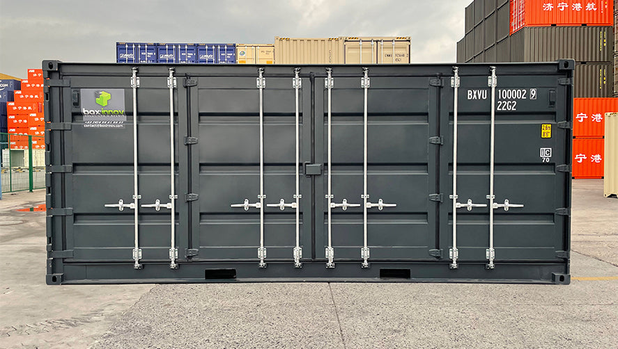 20-Fuß-HC-Container mit Seitentüren