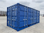 20-Fuß-Seecontainer mit offener Seite