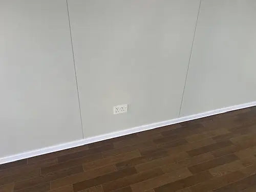 Tragbarer Bürocontainer mit Panoramafenstern