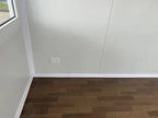 Tragbarer Bürocontainer mit Panoramafenstern