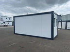 Tragbarer Bürocontainer mit Panoramafenstern