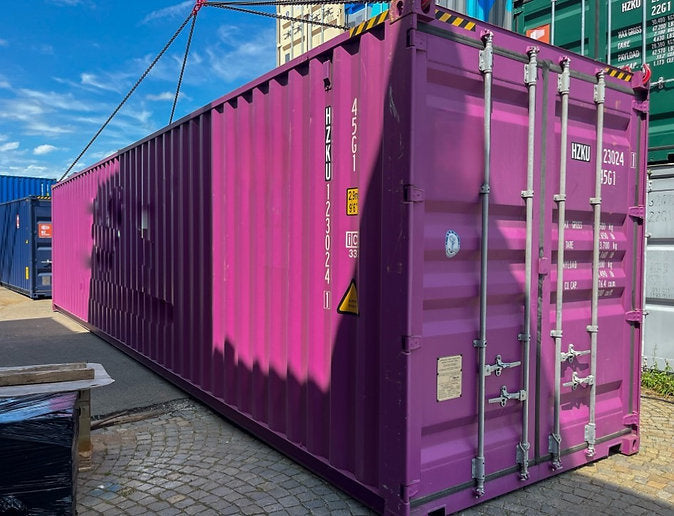 Gebrauchter 40-Fuß-High-Cube-(HC)-Seecontainer