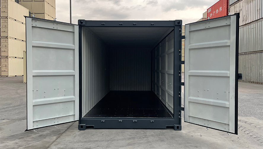 20-Fuß-HC-Container mit Seitentüren