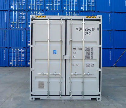 20-Fuß-HC-Doppeltürcontainer