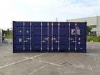 20-Fuß-Seecontainer mit offener Seite