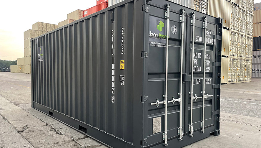 20-Fuß-HC-Container mit Seitentüren