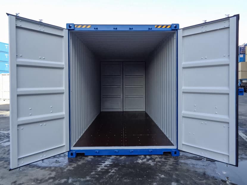 20-Fuß-HC-Doppeltürcontainer