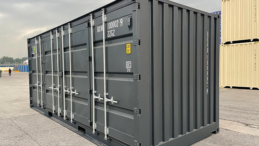 20-Fuß-HC-Container mit Seitentüren